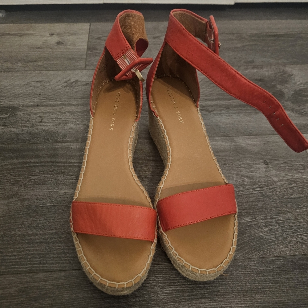 Preston & York Mangospice Ankle Strap Sandals